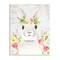 Stupell Industries Rustic Easter Bunny Flower Crown Spring Bouquet Wall Plaque Art